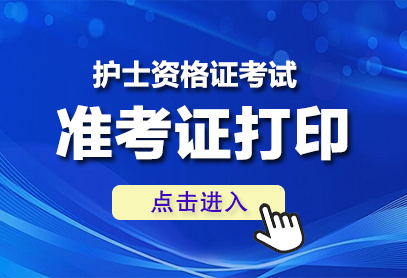 2025年护士资格证打印准考证时间