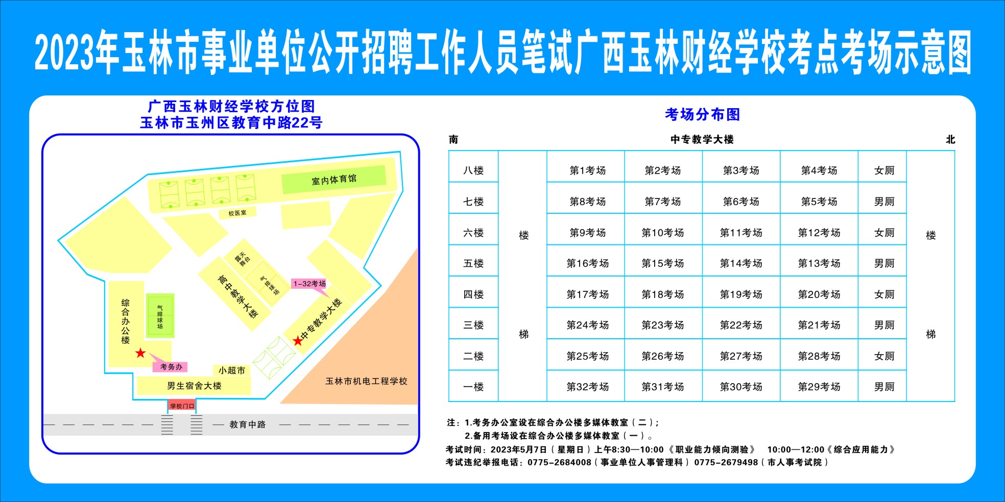2023广西玉林市事业单位公开招聘工作人员考试温馨提示