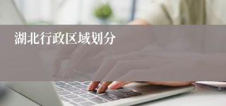 湖北行政区域划分