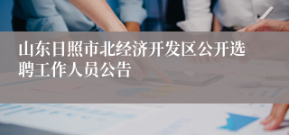山东日照市北经济开发区公开选聘工作人员公告