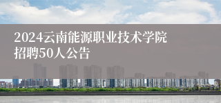 2024云南能源职业技术学院招聘50人公告