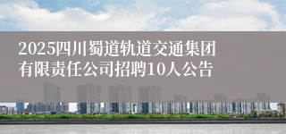2025四川蜀道轨道交通集团有限责任公司招聘10人公告